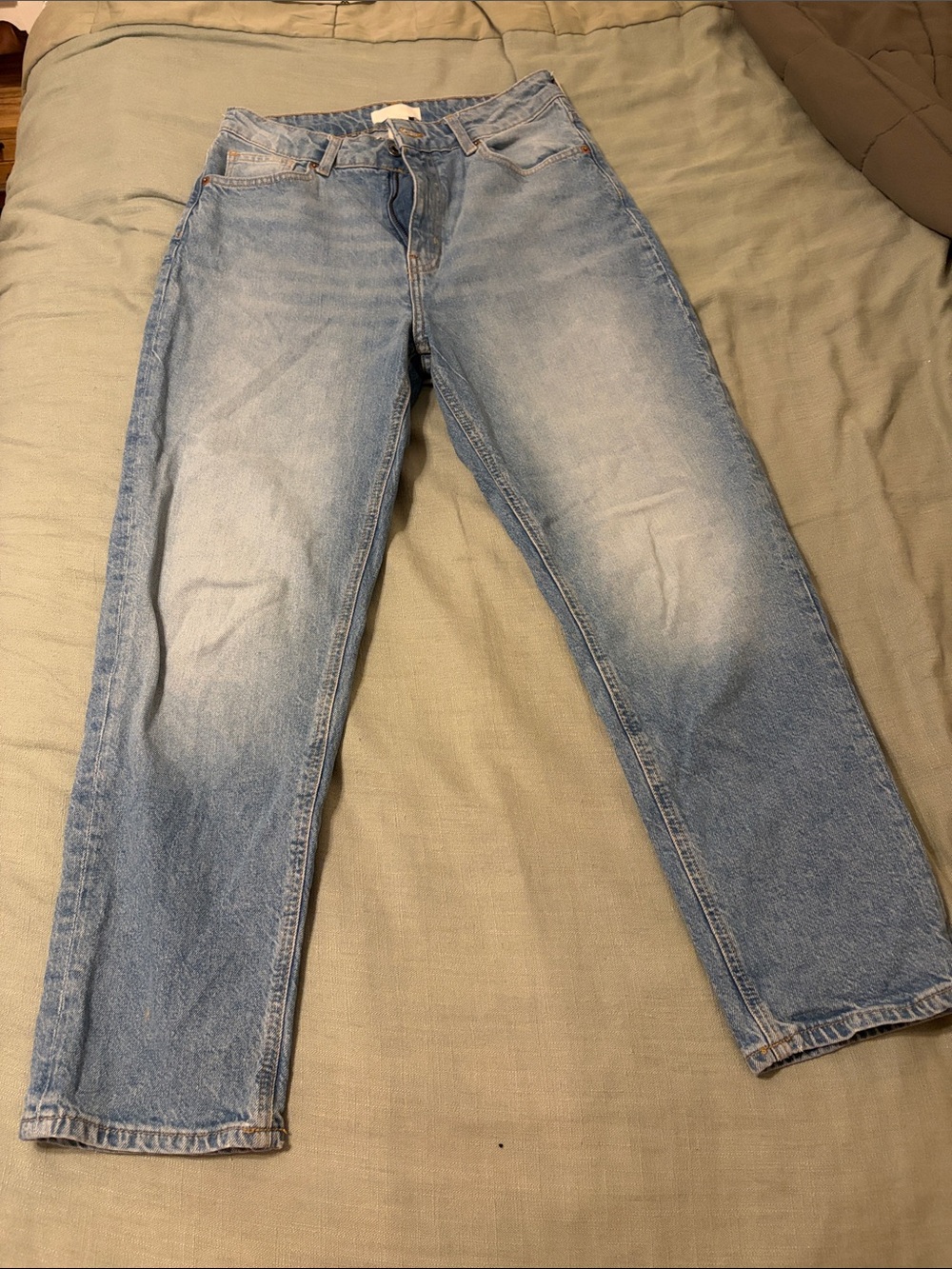 H&M Light Blue Mom Jeans